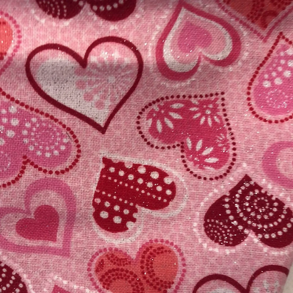 Brand New Small Dog Pet Sparkling Heart Valentine Tie and Hair Tie Pony Tail